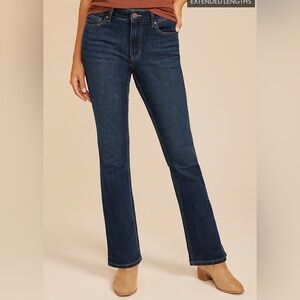 Women's Dark Blue Bootcut Jeans